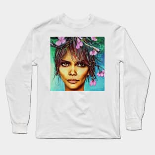 Halle and cyclamens Long Sleeve T-Shirt
